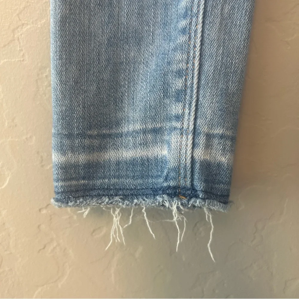Old navy ballerina light wash distressed denim skinny jeans size 5t